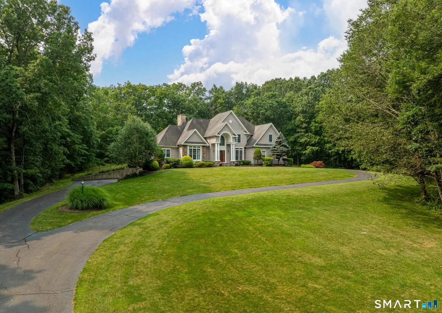 Beautiful Connecticut property exterior and grounds
